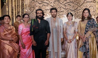 ವೈವಾಹಿಕ ಜೀವನಕ್ಕೆ ಕಾಲಿಟ್ಟ ಅಲ್ಲು ಸಿರಿಶ್; ಫೋಟೋ ಹಂಚಿಕೊಂಡ ರಾಮ್‌ ಚರಣ್‌