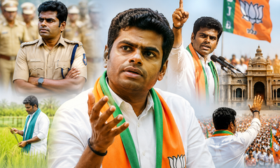 ಸಿಂಗಂ ಅಣ್ಣಾಮಲೈಯ ರಾಜಕೀಯ ಜರ್ನಿ ಹೇಗಿತ್ತು?