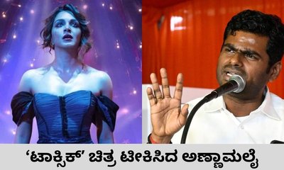 ʼಟಾಕ್ಸಿಕ್‌ʼ ಚಿತ್ರದ ವಿರುದ್ಧ ಅಣ್ಣಾಮಲೈ ಕಿಡಿ