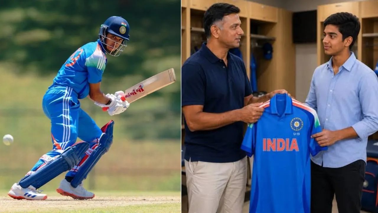 Anvay Dravid: ಭಾರತ ಅಂಡರ್‌-19 ತಂಡದ ಪರ 87 ರನ್‌ ಸಿಡಿಸಿದ ಜೂನಿಯರ್‌ ರಾಹುಲ್‌ ದ್ರಾವಿಡ್‌!