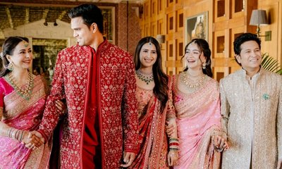 ಸಾನಿಯಾ ಚಾಂದೋಕ್‌ ಜೊತೆ ವಿವಾಹವಾದ ಅರ್ಜುನ್‌ ತೆಂಡೂಲ್ಕರ್‌!