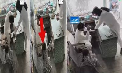 ಬಾಲಕಿಯ ಮುಗ್ಧತೆಗೆ ಮನಸೋತ ಕಳ್ಳ; ವಿಡಿಯೊ ವೈರಲ್