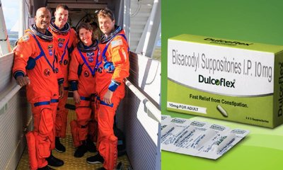 ಗಗನಯಾತ್ರಿಗಳ ಪ್ರಥಮ ಚಿಕಿತ್ಸಾ ಪೆಟ್ಟಿಗೆಯಲ್ಲಿ ಡಲ್ಕೋಫ್ಲೆಕ್ಸ್‌ಗೆ ಸ್ಥಾನ