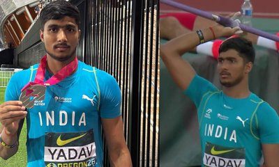ವಿಶ್ವ ಅಥ್ಲೆಟಿಕ್ಸ್ U20 ಚಾಂಪಿಯನ್‌ಶಿಪ್‌;  ಬೆಳ್ಳಿ ಗೆದ್ದ ಆಶಿಶ್ ಯಾದವ್