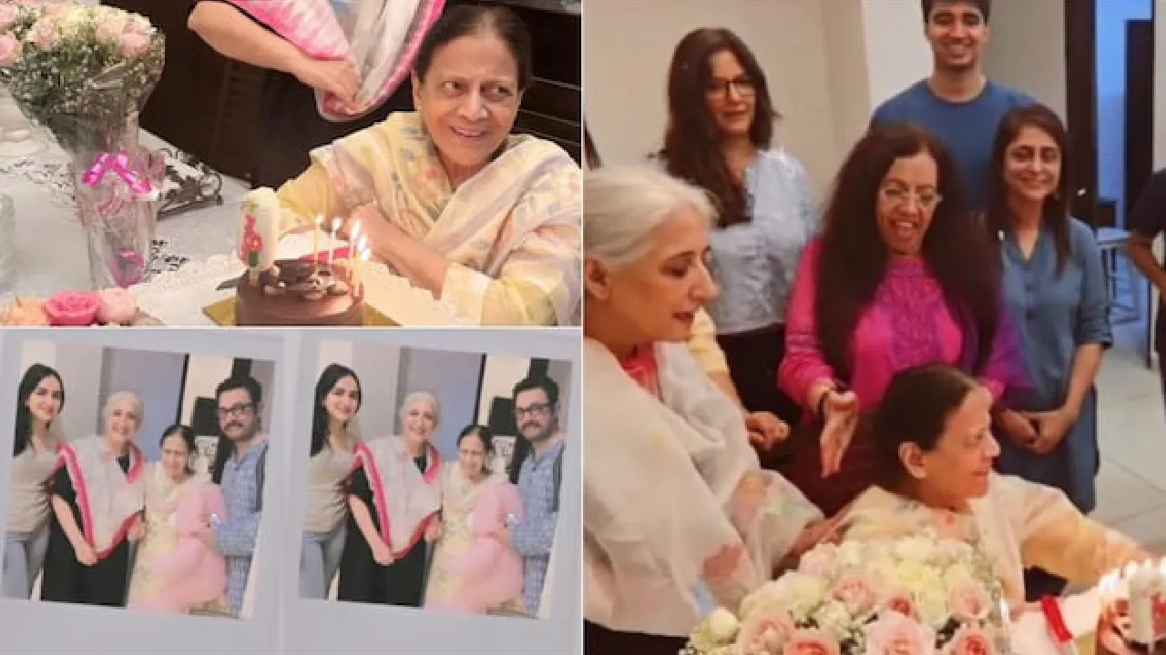 Amir Khan:  ಕುಟುಂಬದ ಜೊತೆ ತಾಯಂದಿರ ದಿನ ಆಚರಿಸಿದ  ಆಮಿರ್‌ ಖಾನ್‌ ; ಯಾರೆಲ್ಲ ಇದಾರೆ ನೋಡಿ - Image 2