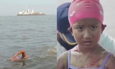 ಮುಂಬೈ ಸಮುದ್ರ ಮಾರ್ಗವನ್ನು ತಲುಪಿದ ಅಸ್ಸಾಂನ  ಕಿರಿಯ ಈಜುಗಾರ್ತಿ