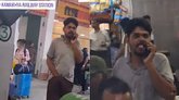 ರೈಲು  ನಿಲ್ದಾಣದಲ್ಲಿ ಕಾಮುಕನ ಅಸಭ್ಯ ವರ್ತನೆ: ವಿಡಿಯೊ ಚಿತ್ರೀಕರಿಸಿದ ಯುವತಿ