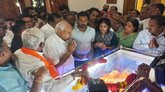 ಬಿ.ಸಿ. ನಾಗೇಶ್ ನಿಧನ ಅಂತಿಮ ದರ್ಶನ ಪಡೆದ ಮಾಜಿ ಸಿಎಂ ಬಿಎಸ್‌ವೈ