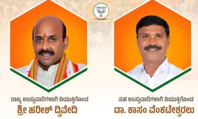 ಕರ್ನಾಟಕ ಬಿಜೆಪಿ ಉಸ್ತುವಾರಿಯಾಗಿ ಹರೀಶ್ ದ್ವಿವೇದಿ ನೇಮಕ