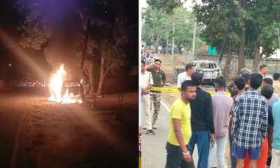 ಬಿಜೆಪಿ ನಾಯಕ ಸೇರಿ ಮೂವರನ್ನು ಕಾರಿನಲ್ಲೇ ಸುಟ್ಟು ಹತ್ಯೆ ಮಾಡಿದ ಪಾಪಿಗಳು!