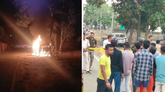 ಬಿಜೆಪಿ ನಾಯಕ ಸೇರಿ ಮೂವರನ್ನು ಕಾರಿನಲ್ಲೇ ಸುಟ್ಟು ಹತ್ಯೆ ಮಾಡಿದ ಪಾಪಿಗಳು!