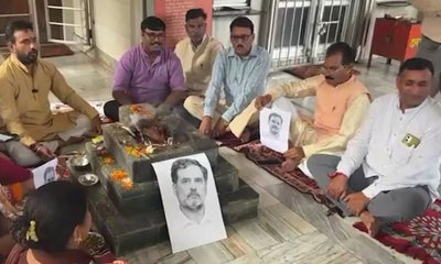 ರಾಹುಲ್ ಗಾಂಧಿಗೆ ಬುದ್ಧಿ ಶುದ್ಧಿ ಯಜ್ಞ ಮಾಡಿದ ಬಿಜೆಪಿ