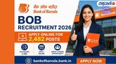 ಬ್ಯಾಂಕ್‌ ಆಫ್‌ ಬರೋಡದಲ್ಲಿದೆ ಬರೋಬ್ಬರಿ 2,482 ಹುದ್ದೆ