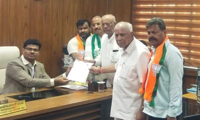 ಬಿಜೆಪಿ ಗೆಲ್ಲಿಸಿ, ಕಾಂಗ್ರೆಸ್ಸಿಗೆ ತಕ್ಕ ಪಾಠ ಕಲಿಸಿ: ಬಿ.ಎಸ್‌. ಯಡಿಯೂರಪ್ಪ