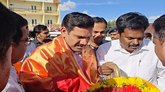 ಬಿ.ವೈ. ವಿಜಯೇಂದ್ರಗೆ ಭವ್ಯ ಸ್ವಾಗತ ಕೋರಿದ ಚಿಕ್ಕಬಳ್ಳಾಪುರ ಮುಖಂಡರು
