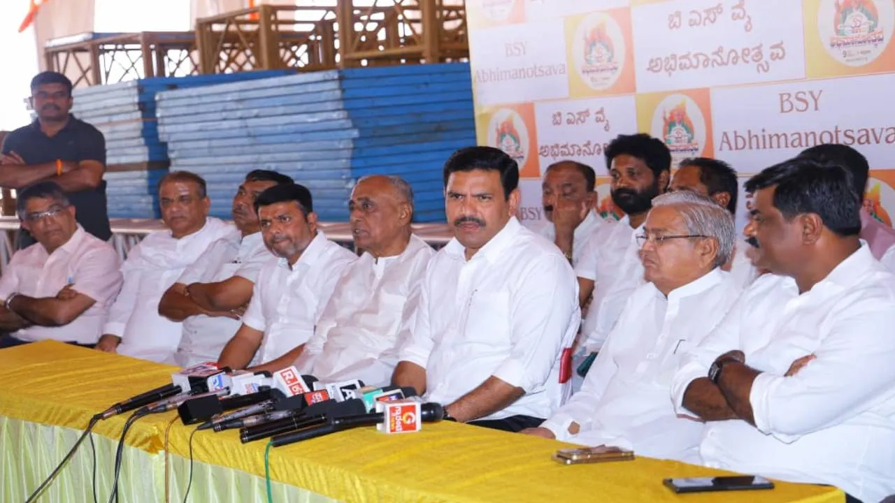 ಮೇ 9ರ ಬಿಎಸ್‍ವೈ ಅಭಿಮಾನೋತ್ಸವ ಕಾರ್ಯಕ್ರಮದಲ್ಲಿ ಮಹತ್ವದ ಬದಲಾವಣೆ; ವಿಜಯೇಂದ್ರ ಕೊಟ್ರು ಬಿಗ್‌ ಅಪ್‌ಡೇಟ್‌