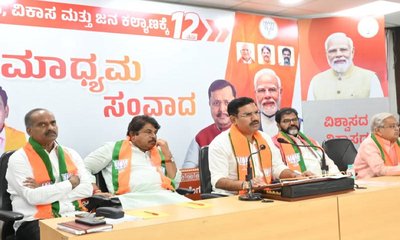 ಅಭಿವೃದ್ಧಿ ಶೂನ್ಯ ಕಾಂಗ್ರೆಸ್ ಸರ್ಕಾರ: ಬಿ.ವೈ. ವಿಜಯೇಂದ್ರ