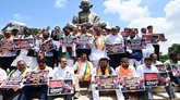 ದೇಶದಲ್ಲಿ ಅರಾಜಕತೆ ಸೃಷ್ಟಿಸಲು ಕಾಂಗ್ರೆಸ್ ಪಕ್ಷ ಹುನ್ನಾರ: ವಿಜಯೇಂದ್ರ