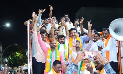 ದಾವಣಗೆರೆ ದಕ್ಷಿಣ ಕ್ಷೇತ್ರದಲ್ಲಿ ಬಿಜೆಪಿ ಪರ ಸುನಾಮಿಯಂಥ ಅಲೆ: ವಿಜಯೇಂದ್ರ