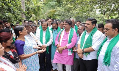 ಬಿಡದಿ ಟೌನ್‍ಶಿಪ್; ಸರ್ಕಾರ ರಾಜಕೀಯ ಮಾಡುವುದು ಬೇಡ: ಬಿವೈವಿ