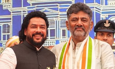 ಸಿಎಂ ಡಿ.ಕೆ.ಶಿವಕುಮಾರ್‌ಗೆ ಅಧಿಕೃತ ರಾಜೀನಾಮೆ ಪತ್ರ ಸಲ್ಲಿಸಿದ ಬಿ.ನಾಗೇಂದ್ರ