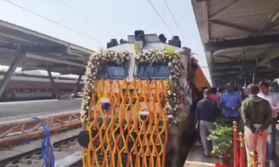 ಬೆಂಗಳೂರು-ಮುಂಬೈ ಹೊಸ ಎಕ್ಸ್‌ಪ್ರೆಸ್‌ ರೈಲು ಸಂಚಾರಕ್ಕೆ ಚಾಲನೆ