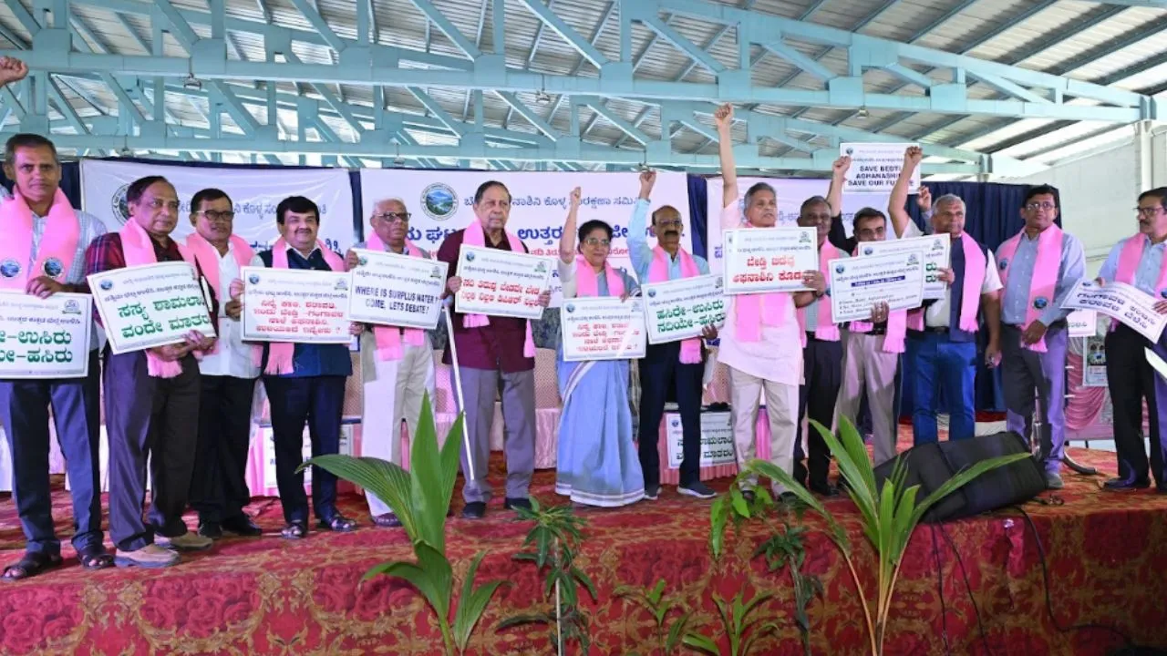 Save Bedti Aghanashini: ಬೇಡ್ತಿ, ಅಘನಾಶಿನಿ ನದಿ ತಿರುವು ಯೋಜನೆ ವಿರುದ್ಧ ಭುಗಿಲೆದ್ದ ಜನಾಕ್ರೋಶ; ಫ್ರೀಡಂ ಪಾರ್ಕ್‌ನಲ್ಲಿ ಬೃಹತ್ ಪ್ರತಿಭಟನಾ ಸಭೆ‌, 11 ನಿರ್ಣಯ