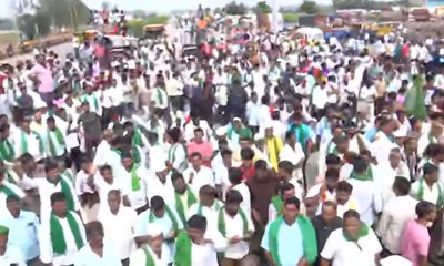 ಬೆಳಗಾವಿಯಲ್ಲಿ ರೈತರ ಹೋರಾಟ; ಕಲ್ಲುತೂರಾಟ ಹಿನ್ನೆಲೆ ಲಾಠಿಚಾರ್ಜ್‌