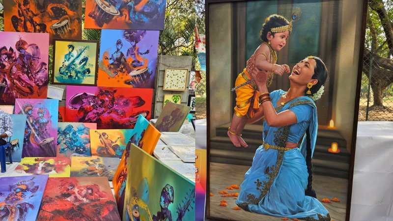 Bengaluru Chitrasanthe 2026 photos