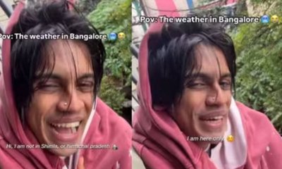 ಬೆಂಗಳೂರಿನ ಚಳಿ ಹೇಗಿದೆ ಗೊತ್ತಾ? ಅನುಭವ ಬಿಚ್ಚಿಟ್ಟ ಯುವಕ