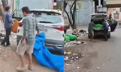 ರಸ್ತೆಗೆ ಕಸ ಎಸೆದವರಿಗೆ ತಕ್ಕ ಶಾಸ್ತ್ರಿ: ಐದು ಸಾವಿರ ದಂಡ ವಿಧಿಸಿದ ಅಧಿಕಾರಿ