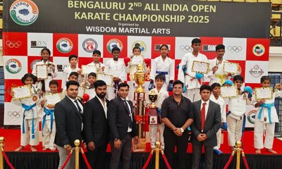 ಬೆಂಗಳೂರಿನಲ್ಲಿ 2ನೇ ಅಖಿಲ ಭಾರತ ಓಪನ್‌ ಕರಾಟೆ 2025 ಸ್ಪರ್ಧೆ