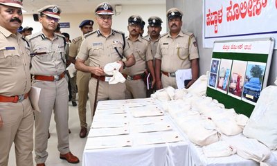 ಬೆಂಗಳೂರಿನಲ್ಲಿ 35 ಕೋಟಿ ಮೌಲ್ಯದ ಡ್ರಗ್ಸ್‌ ಜಪ್ತಿ; 8 ಆರೋಪಿಗಳ ಬಂಧನ