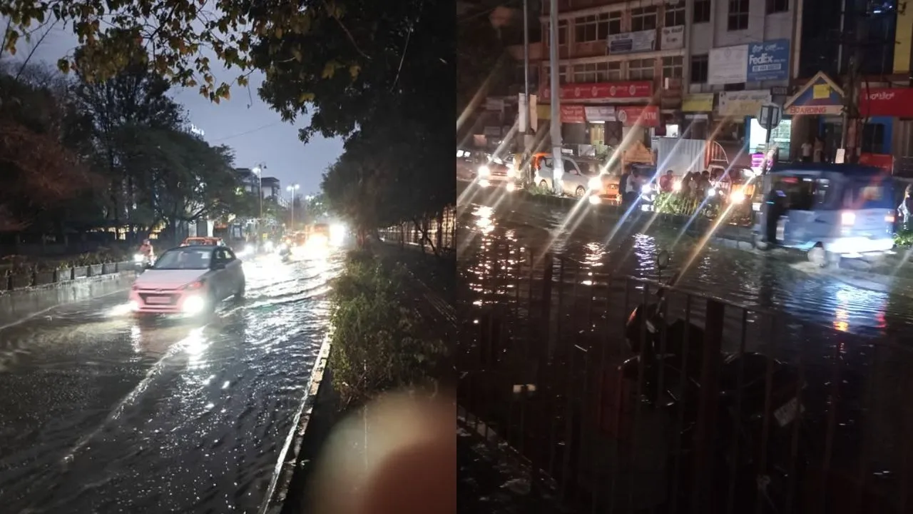 Bengaluru Rains: ಬೆಂಗಳೂರಿನಲ್ಲಿ ಮುಂದುವರಿದ ಮಳೆಯ ಆರ್ಭಟ; ಹಲವೆಡೆ ಕೆರೆಯಂತಾದ ರಸ್ತೆಗಳು, ಭಾರಿ ಸಂಚಾರ ದಟ್ಟಣೆ! - Image 3