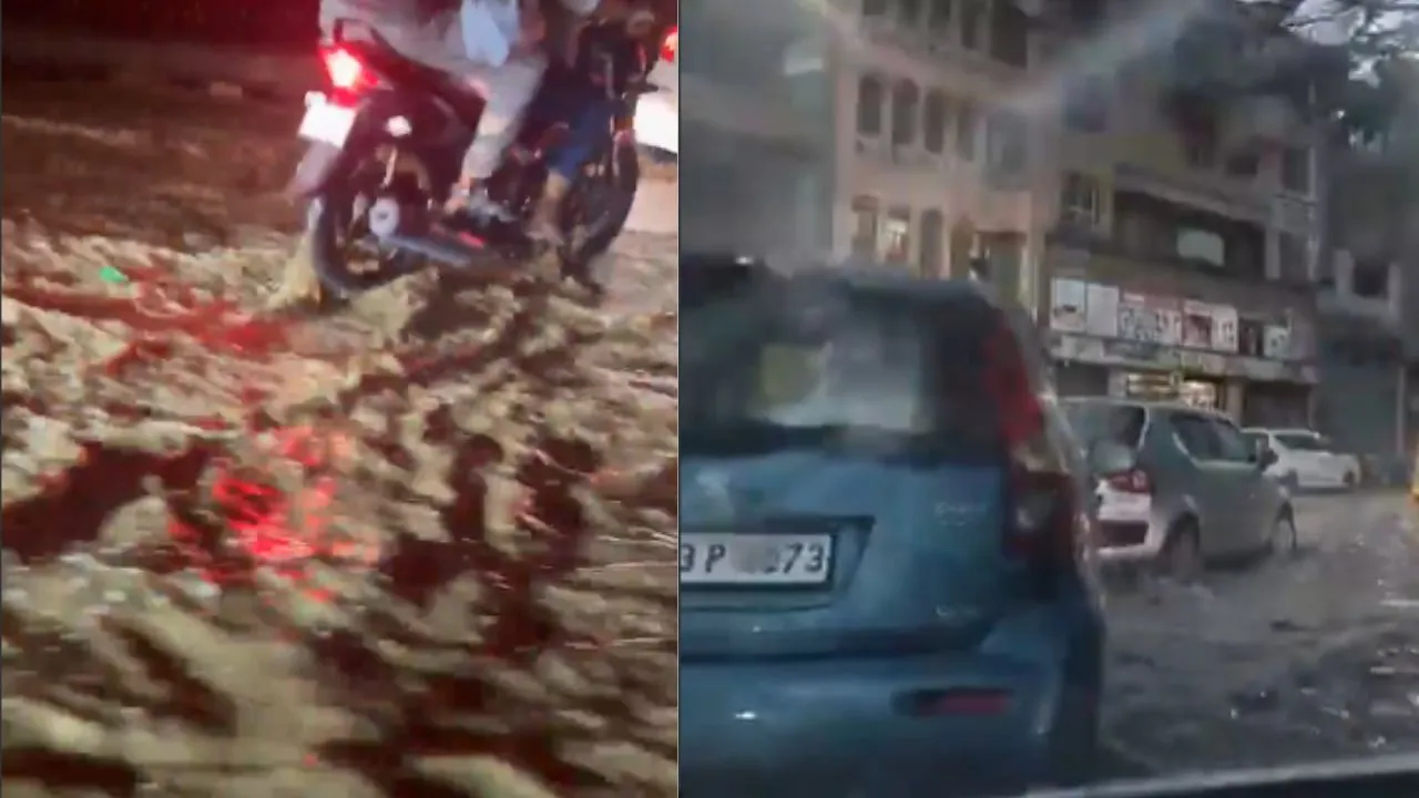 Bengaluru Rains: ಬೆಂಗಳೂರಿನಲ್ಲಿ ಮುಂದುವರಿದ ಮಳೆಯ ಆರ್ಭಟ; ಹಲವೆಡೆ ಕೆರೆಯಂತಾದ ರಸ್ತೆಗಳು, ಭಾರಿ ಸಂಚಾರ ದಟ್ಟಣೆ! - Image 1