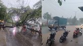 ಬೆಂಗಳೂರಿನಲ್ಲಿ ಮಳೆರಾಯನ ಆರ್ಭಟ; ಹಲವೆಡೆ ಟ್ರಾಫಿಕ್ ಜಾಮ್‌