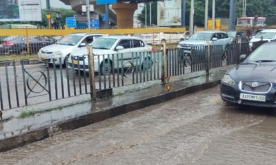 ಸಿಲಿಕಾನ್‌ ಸಿಟಿಯ ಹಲವೆಡೆ ಅಬ್ಬರಿಸಿದ ವರುಣ