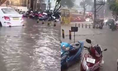 ಬೆಂಗಳೂರಿನಲ್ಲಿ ಮಳೆ ಆರ್ಭಟ; ವೈಟ್‌ಫೀಲ್ಡ್‌ನಲ್ಲಿ ಮುಳುಗಿದ ವಾಹನಗಳು!