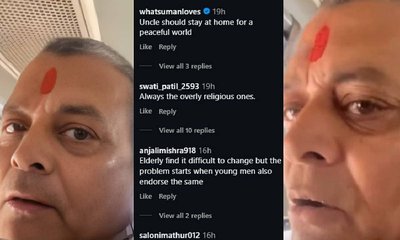 ಹೆಣ್ಣು ಮಕ್ಕಳ ಬಗ್ಗೆ ವಿವಾದಾತ್ಮಕ ಹೇಳಿಕೆ ನೀಡಿದ ವೃದ್ಧ: ವಿಡಿಯೊ ವೈರಲ್