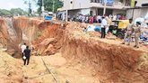 ಬೆಂಗಳೂರಿನಲ್ಲಿ ಅಂಡರ್‌ ಪಾಸ್‌ ಕಾಮಗಾರಿ ವೇಳೆ ಮಣ್ಣು ಕುಸಿದು ಇಬ್ಬರ ಸಾವು