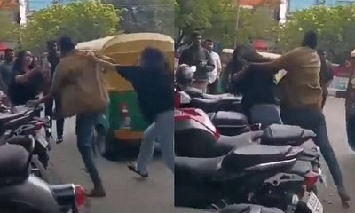 ಬಾಡಿಗೆ ವಿಚಾರವಾಗಿ ಆಟೋ ಚಾಲಕ-ಯುವತಿಯರ ನಡುವೆ ಮಾರಾಮಾರಿ
