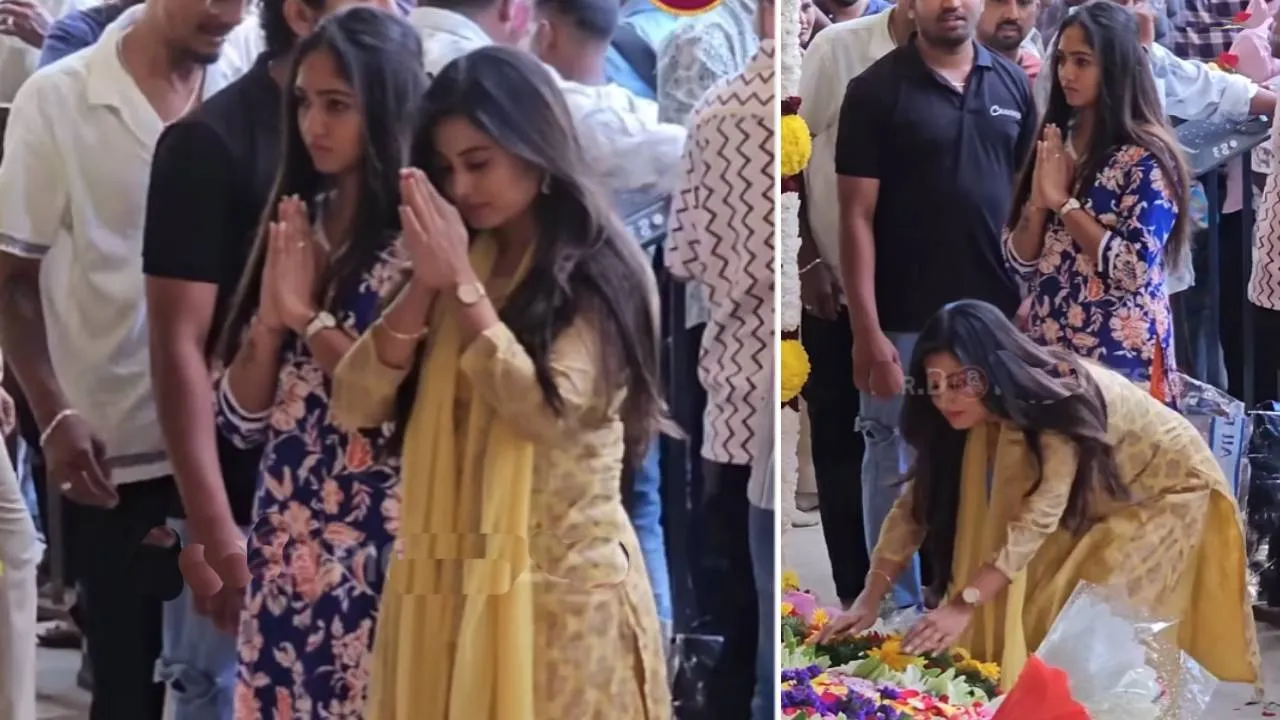 Puneeth Rajkumar: ಅಪ್ಪು ಸಮಾಧಿಗೆ ಭೇಟಿ ನೀಡಿ ಕೈ ಮುಗಿದ ಭವ್ಯಾ ಗೌಡ-ಅನುಷಾ ರೈ