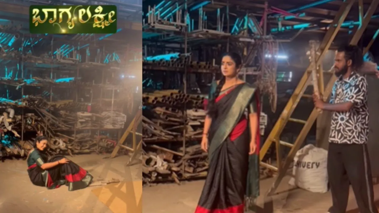 Bhagyalakshmi Serial: ನಟಿ ಸುಷ್ಮಾ ರಾವ್ ತಲೆಗೆ ಪೆಟ್ಟು? ಭಾಗ್ಯಲಕ್ಷ್ಮೀ ಶೂಟಿಂಗ್ ಕ್ಲಿಪ್‌ ವೈರಲ್‌