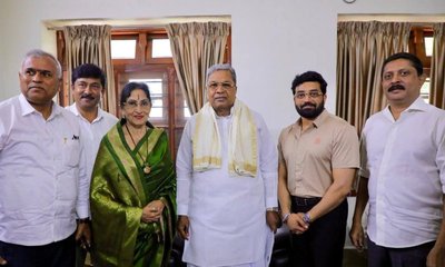ವಿಷ್ಣು ಸ್ಮಾರಕಕ್ಕಾಗಿ ಸಿಎಂ ಸಿದ್ದರಾಮಯ್ಯ ಭೇಟಿಯಾದ ಭಾರತಿ ವಿಷ್ಣುವರ್ಧನ್