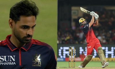 ಖುಷಿ ಪಡೋದೊ-ಅಳೋದೊ ಗೊತ್ತಾಗ್ಲಿಲ್ಲ: ಟಿಮ್‌ ಬ್ಯಾಟಿಂಗ್ ಬಗ್ಗೆ ಭುವಿ ಮಾತು!