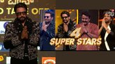 ಬಿಗ್ ಬಾಸ್ ಕನ್ನಡ ವೇದಿಕೆಯಲ್ಲಿ ಕಿಚ್ಚನ ಜೊತೆ ನಾಲ್ವರು ಸೂಪರ್‌ ಸ್ಟಾರ್‌ಗಳು