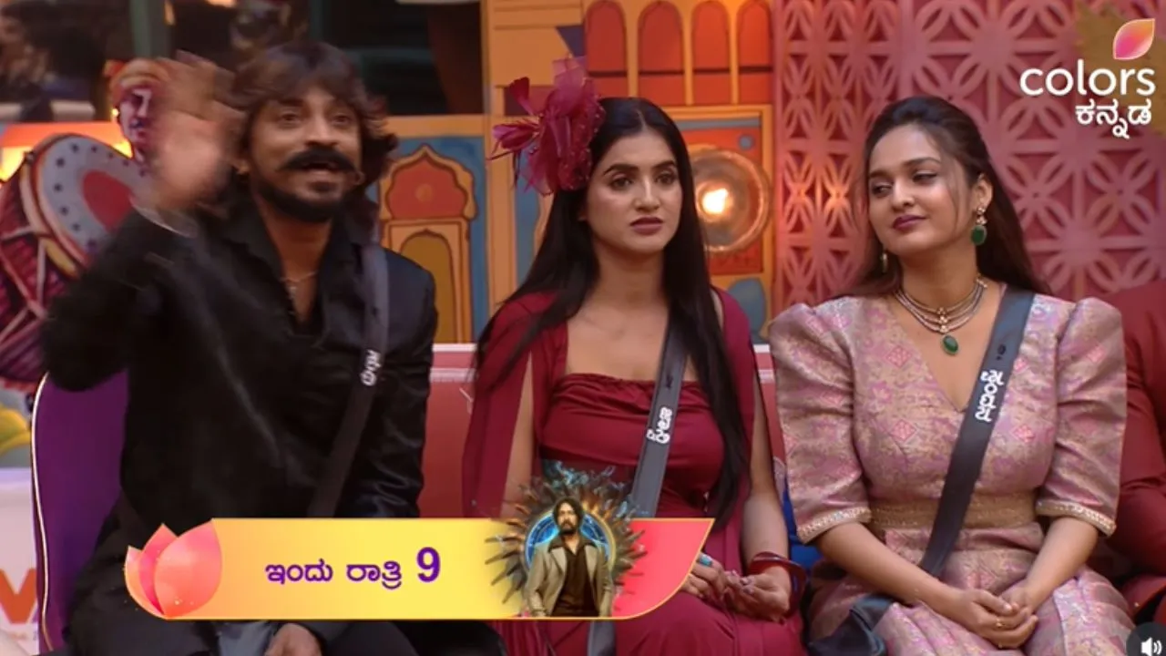 BBK 12: ನಿಮ್ಮಿಬ್ಬರ ವಿಡಿಯೊ ಹಾಕ್ಲಾ? ರಾಶಿಕಾ - ಸೂರಜ್‌ಗೆ ಕಿಚ್ಚನ ನೇರ ಪ್ರಶ್ನೆ! - Image 3