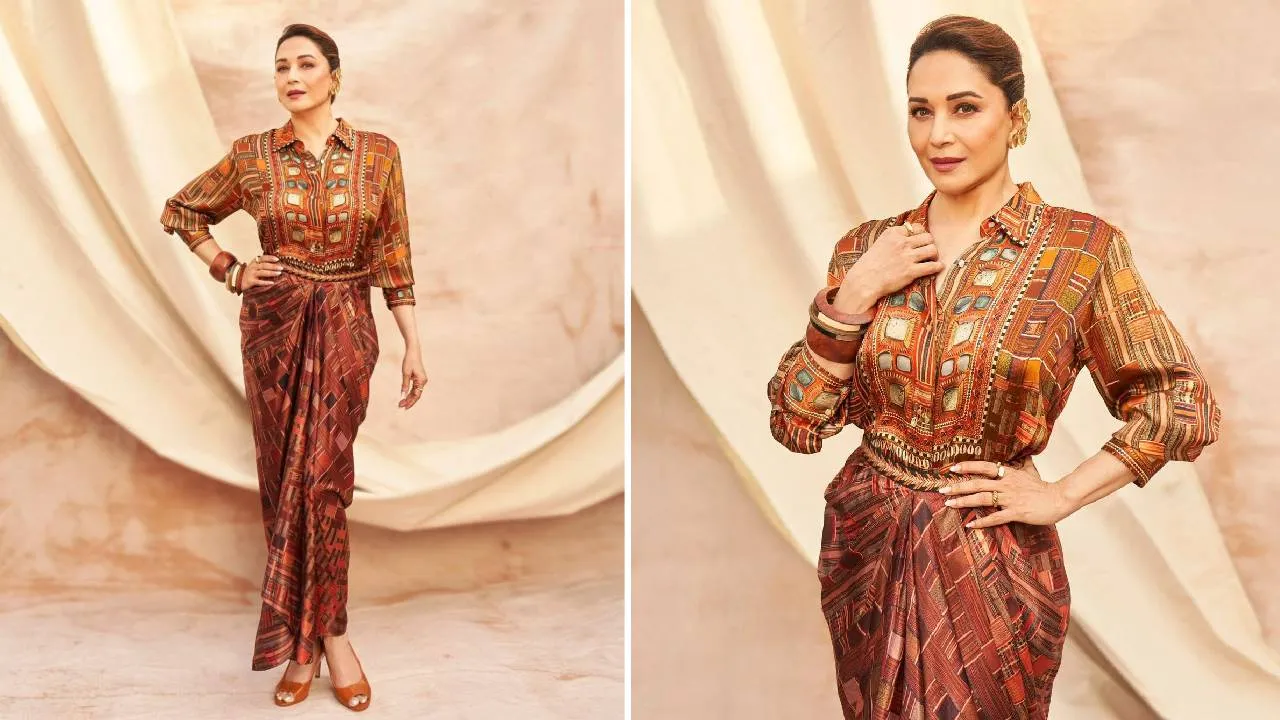 Star Fashion 2025: 50 ವರ್ಷ ದಾಟಿದರೂ ಡ್ರೇಪ್ಡ್ ಸ್ಕರ್ಟ್‌ನಲ್ಲಿ ಯುವತಿಯಂತೆ ಕಂಡ ಮಾಧುರಿ ದೀಕ್ಷಿತ್‌ - Image 2