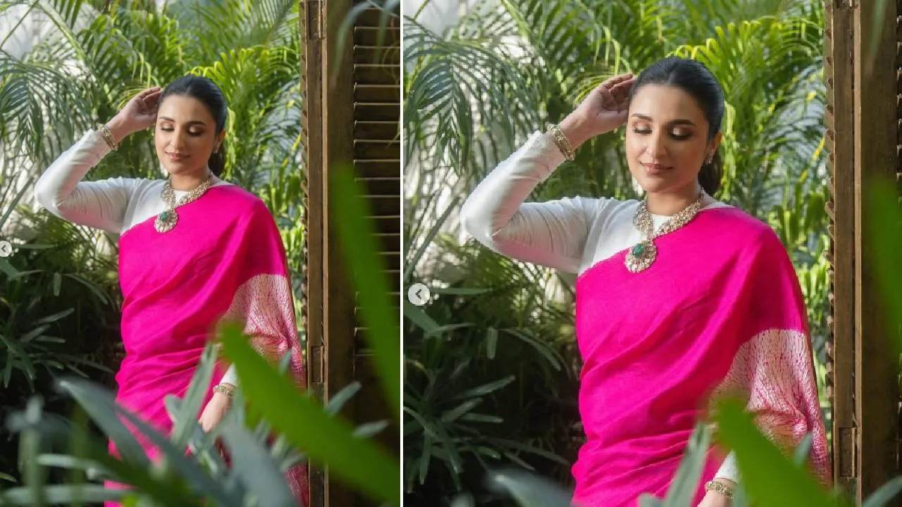 Star Fashion 2026: ಸಿಂಪಲ್‌ ಪಿಂಕ್‌ ಸೀರೆಯಲ್ಲಿ ಪರಿಣಿತಿ ಚೋಪ್ರಾ ಕಮ್‌ಬ್ಯಾಕ್‌ - Image 1