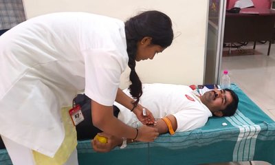 ಎಸ್‌ಡಬ್ಲ್ಯುಆರ್‌ಎಂಯು ವತಿಯಿಂದ ರಕ್ತದಾನ ಶಿಬಿರ